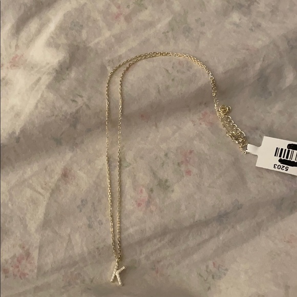 Tabitha Webb Letter K Necklace 